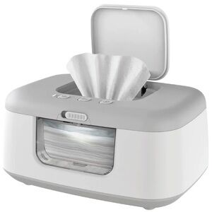 Jool Baby Tiny Bums Baby Wipe Warmer and Dispenser with Nightlight (Gray)